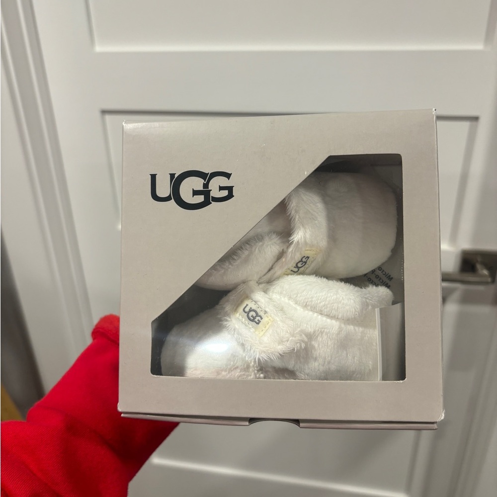 UGG White Baby Booties